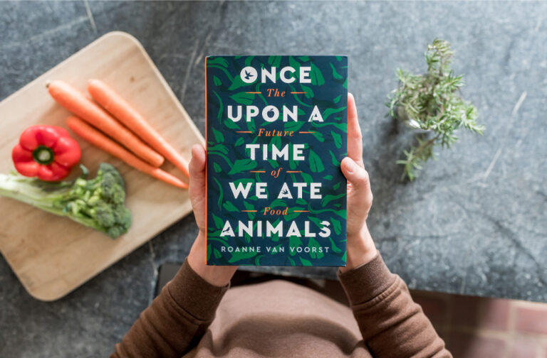 Book cover of once upon a time we ate animals