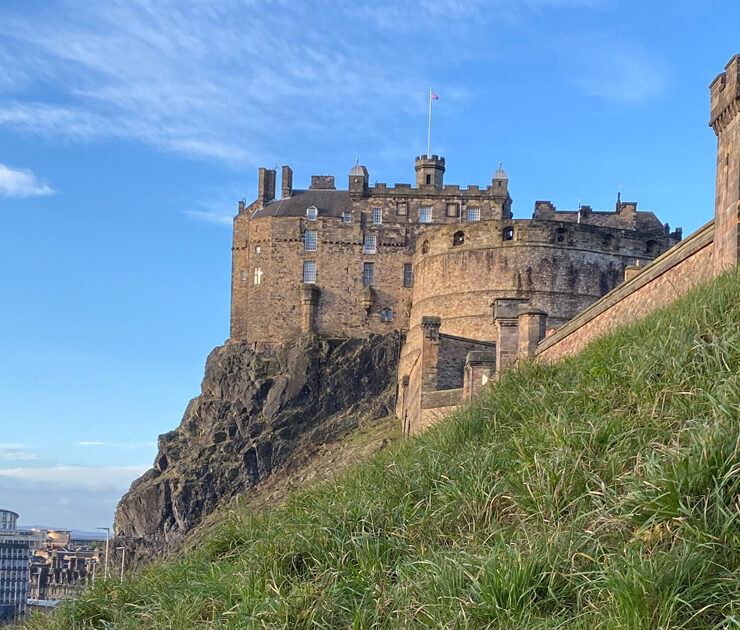 Edinburgh Castle in Scotland
