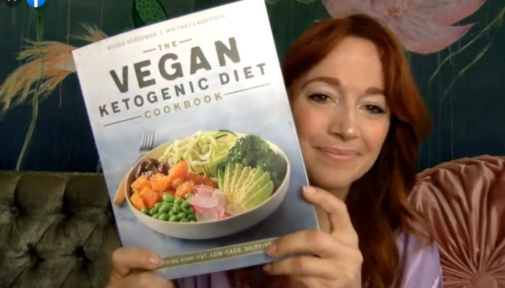 Nicole Derseweh contest winner with her Vegan Ketogenic Diet Cookbook