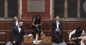 Joey Carbstrong Debating at Oxford Union