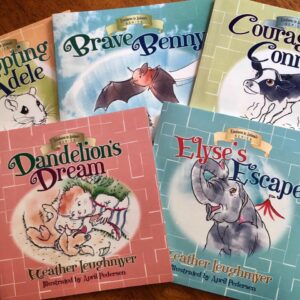 Vegan children's books series by Heather Leughmyer 