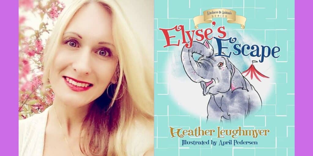 Vegan children's book author Heather Leughmyer