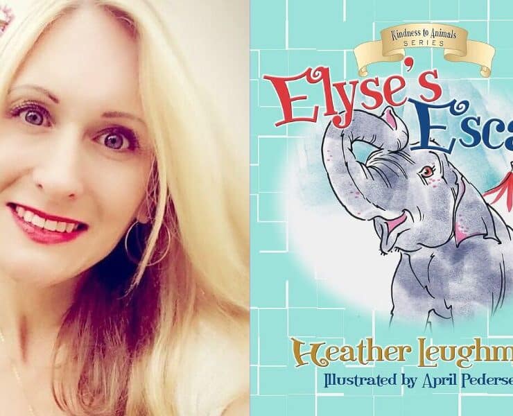 Vegan children's book author Heather Leughmyer