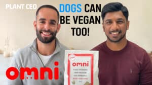 Shiv Sivakumar and Guy Sandelowsky of OMNI Vegan PetFood