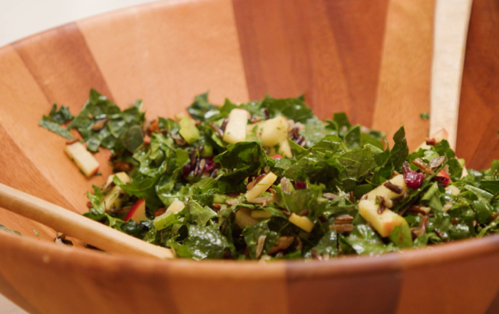 Jenners Fall Kale Wild Rice Salad