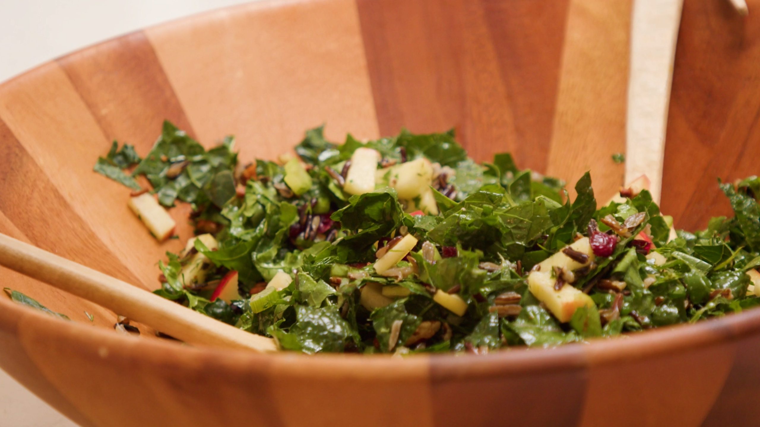 Jenners Fall Kale Wild Rice Salad