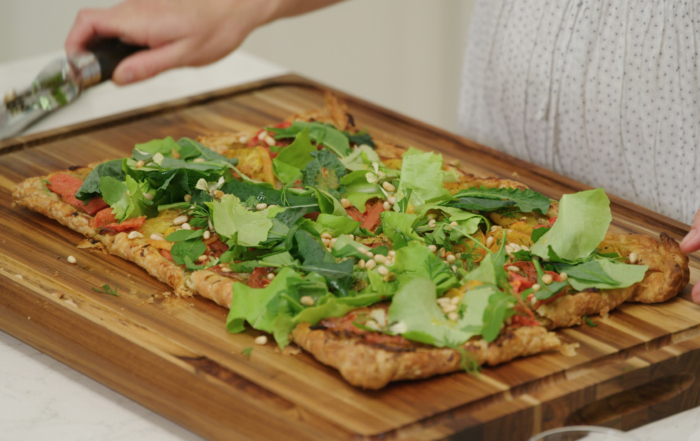 heirloom mushroom tart