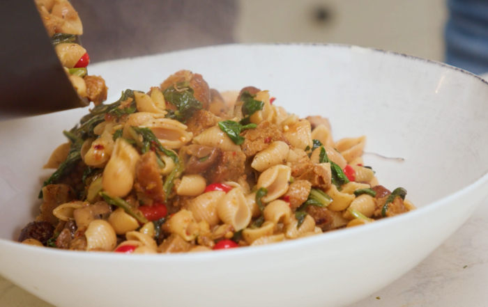 Jenners Mushroom & Swiss Chard Pasta