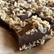 Chunk of vegan chocolate