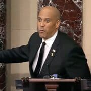 US Senator Cory Booker Speaking on Senate Floor