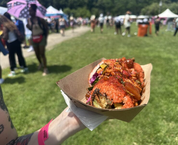 Vegan sushi from Seafood Vegan