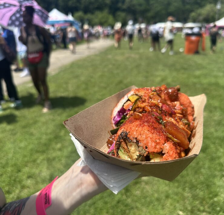 Vegan sushi from Seafood Vegan