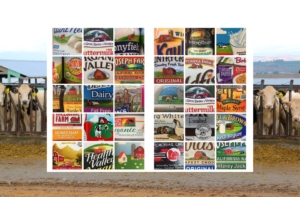 Little Red Barns images used in the ads of the animal agriculture industry