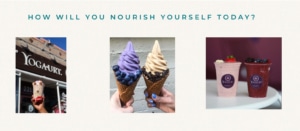Yoga-urt webpage