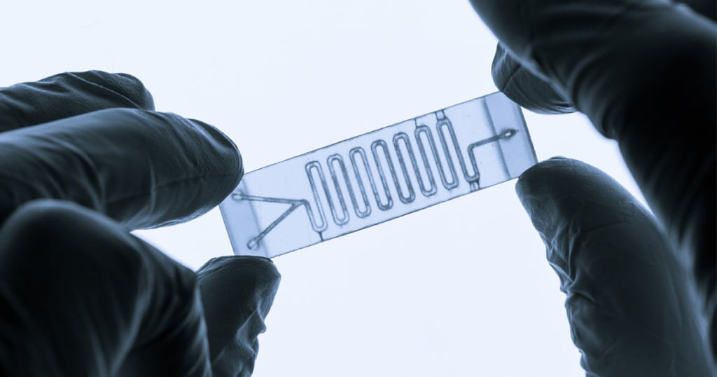 Organ on chip OOC and lab on chip LOC