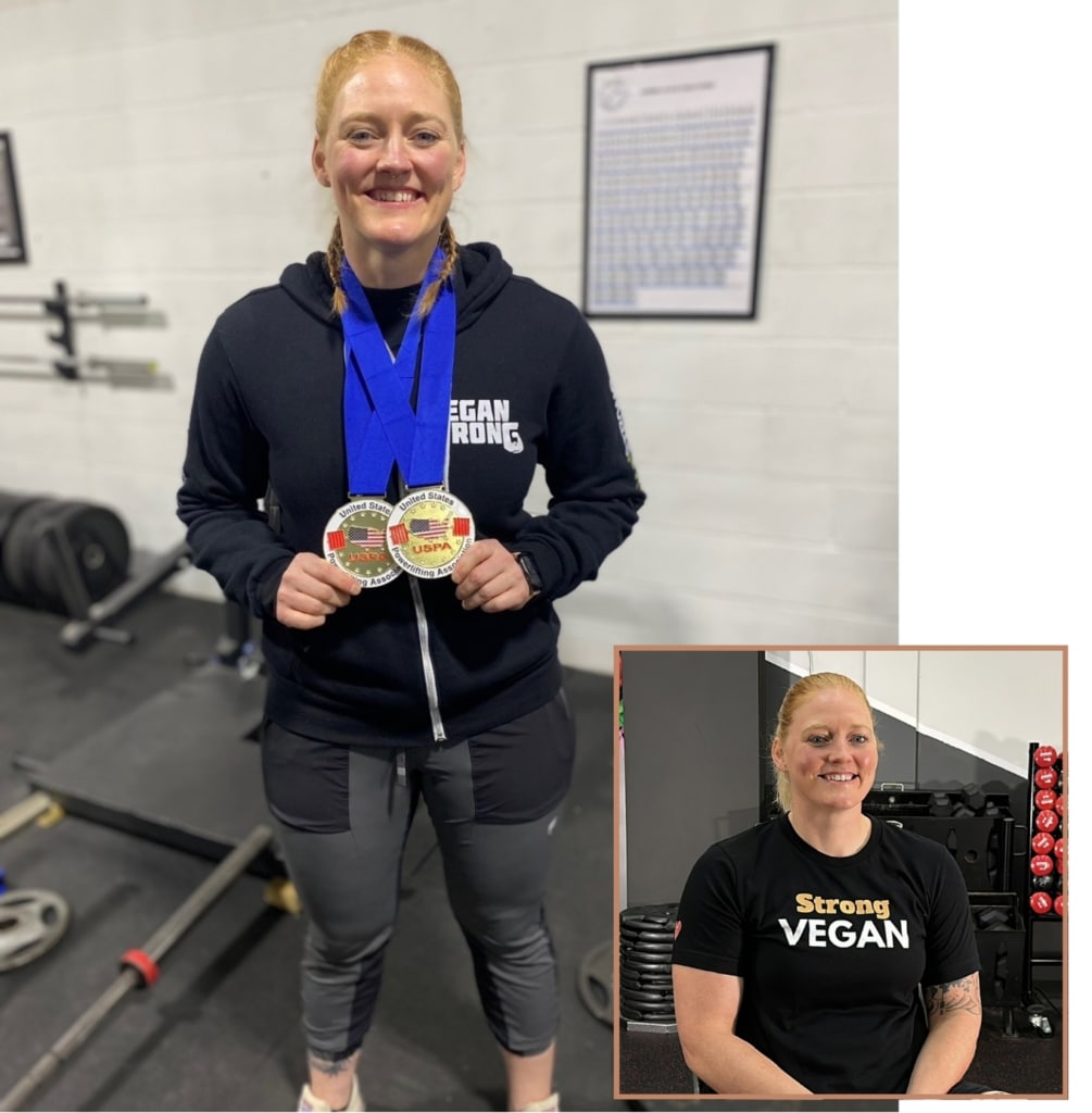 brittany billings vegan powerlifter