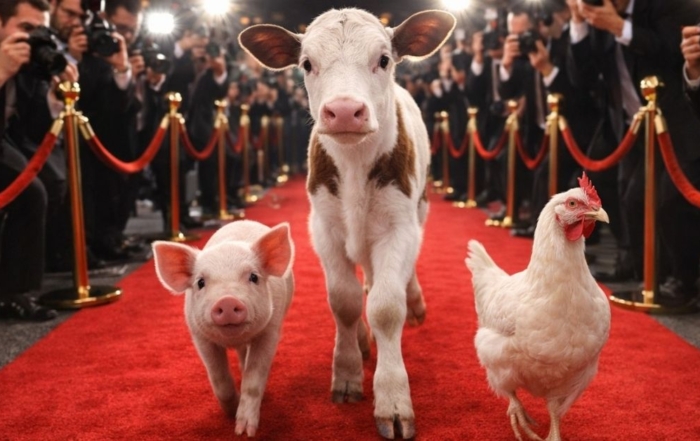 vegan celebrities on the red carpet