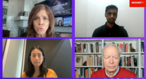 Jane Velez-Mitchell Aditya Karanam Constance Li Peter Singer