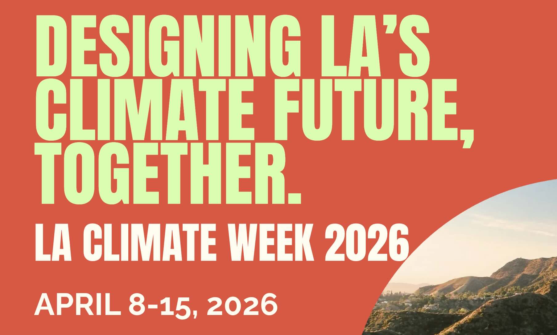 LA Climate Week 2026