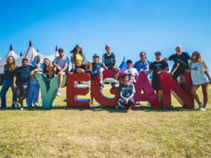 Organizers of Vegan Camp Out