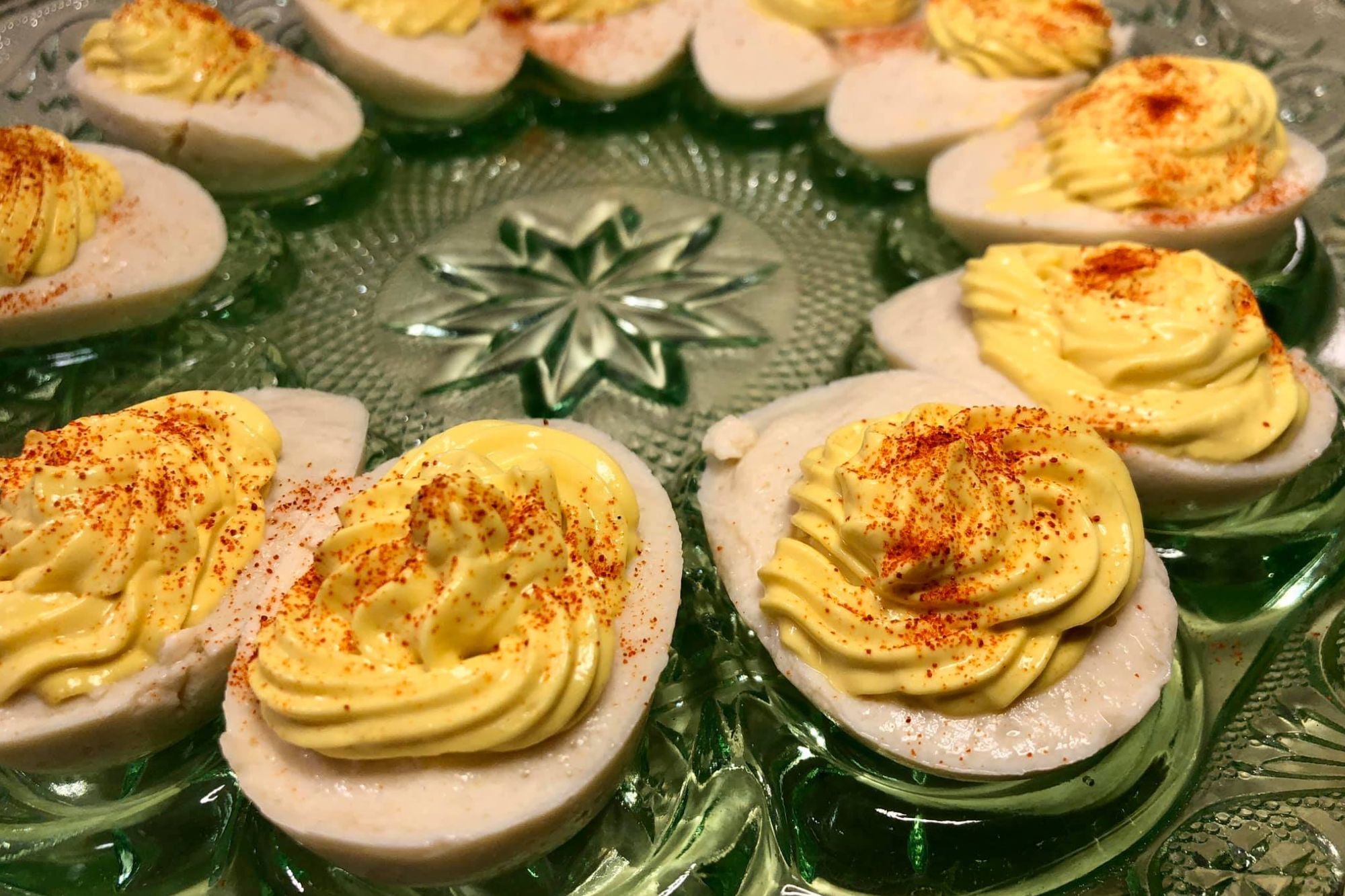 vegan easter recipes - vegan deviled eggs