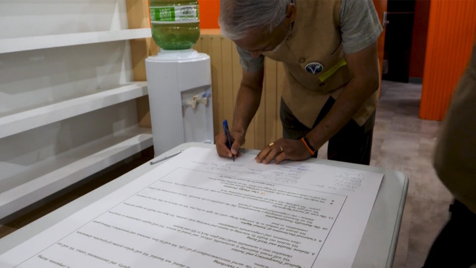 Signing the Plant B Declaration