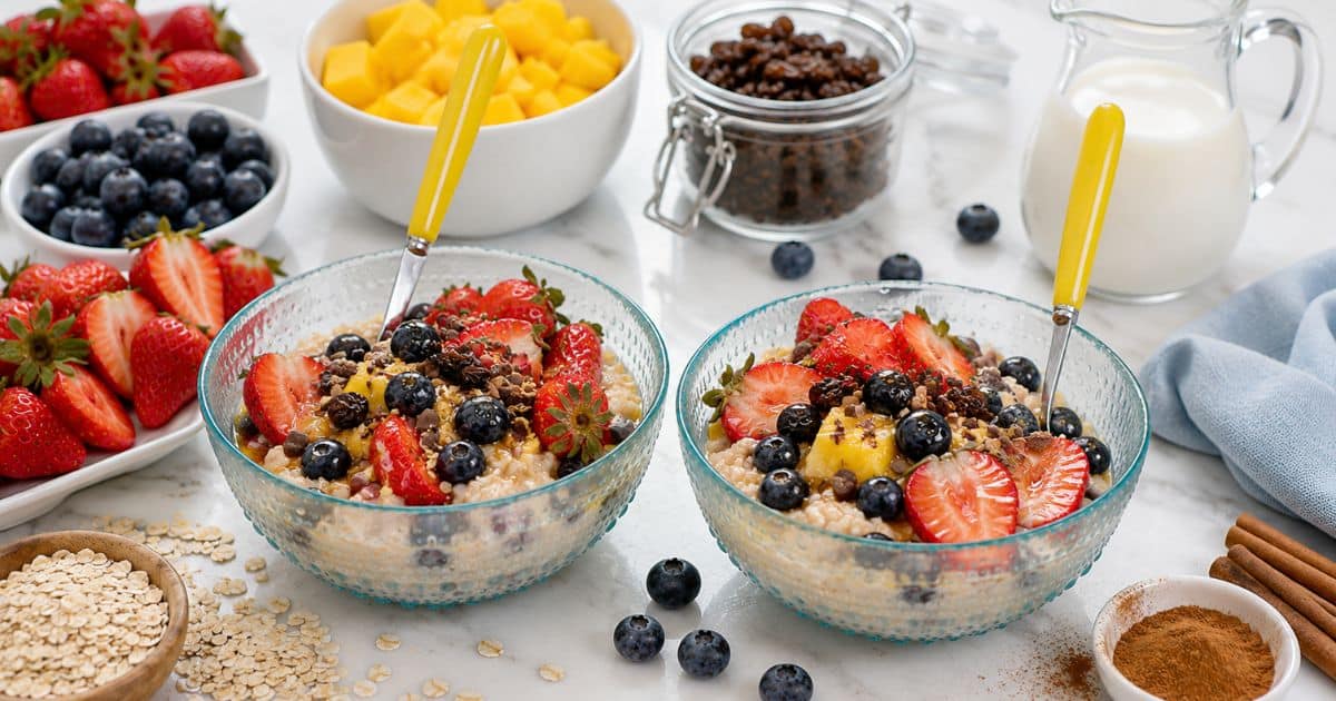 oatmeal breakfast bowl