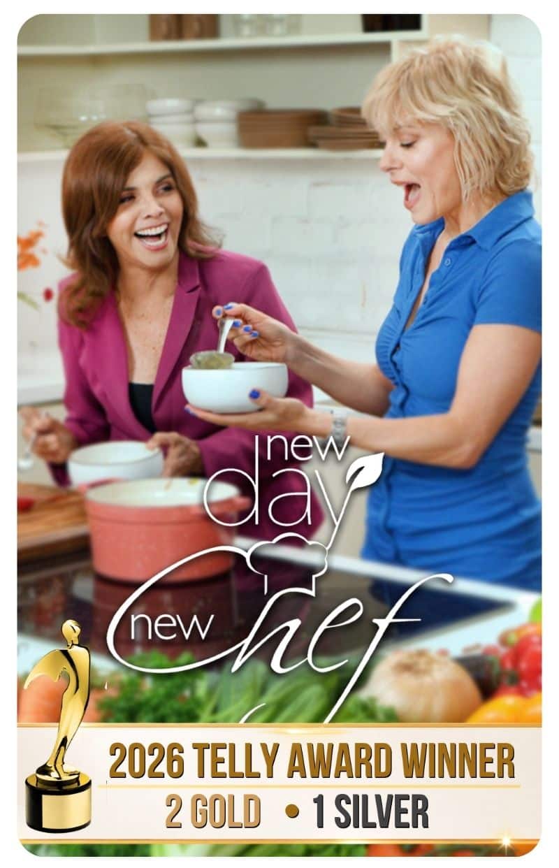 New Day New Chef Vegan Cooking Show Telly Award Winner