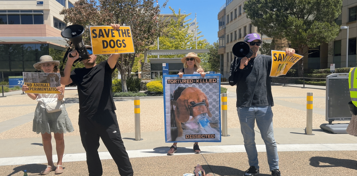 Activists speak out against animal testing